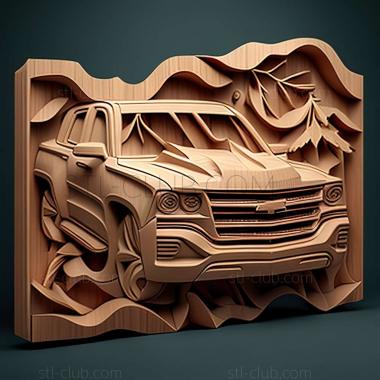 3D model Chevrolet Avalanche (STL)